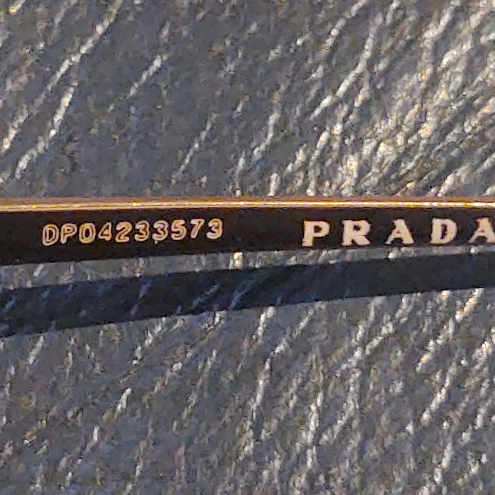New Prada Rose Gold/Burgundy Cat-Eye Sunnies- NWT - Picture 4 of 8